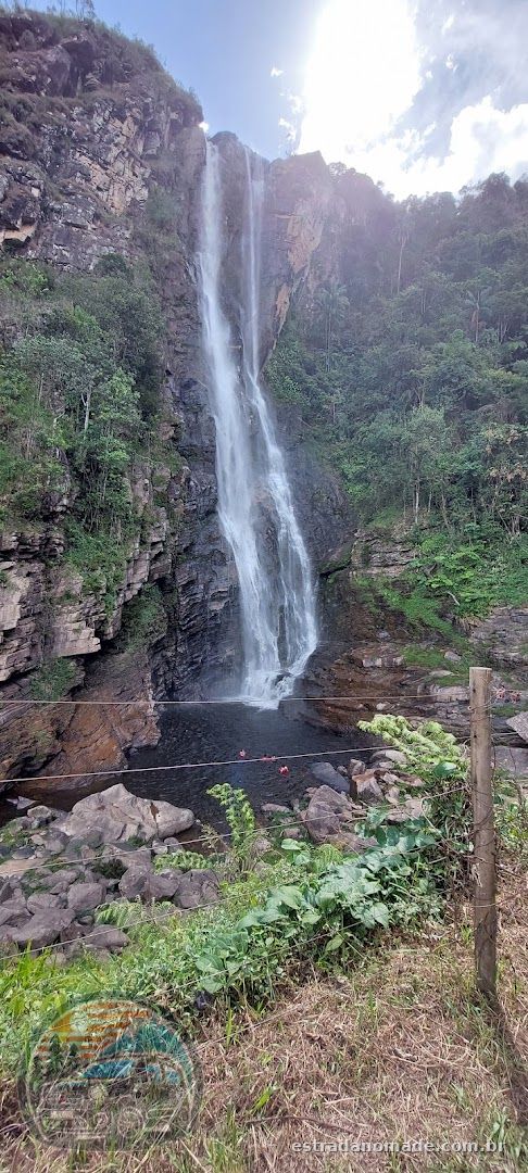 Camping - cachoeira alta