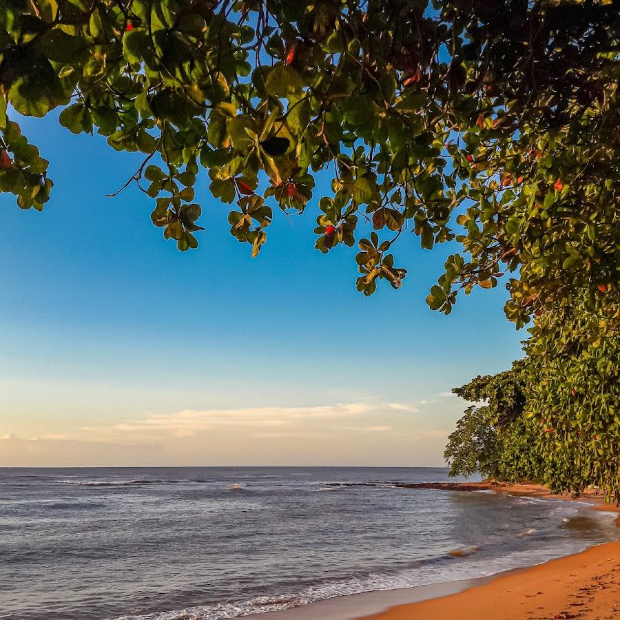 Na rua em frente a Praia Sul