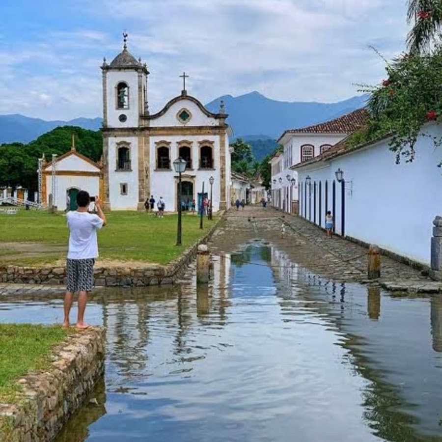 Água no porto