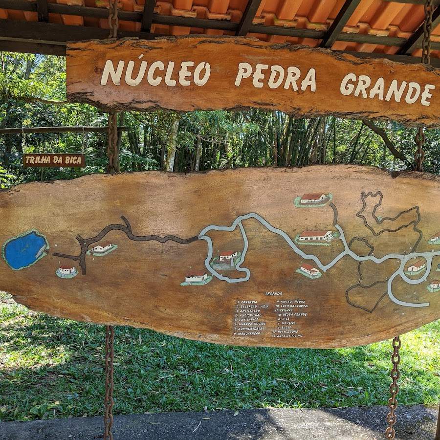 Por trás de um local de piquenique