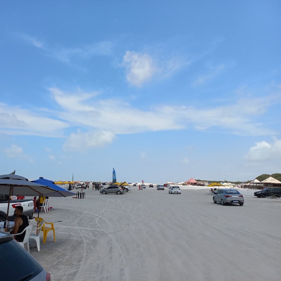 Grande estacionamento da praia Atalaia