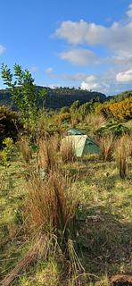 Acampamento selvagem off road