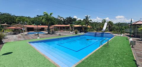Agua y bambu