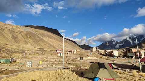 Aguas thermales campamento