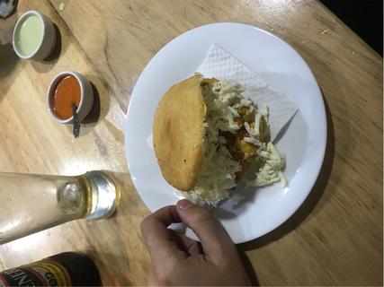Arepas to-go