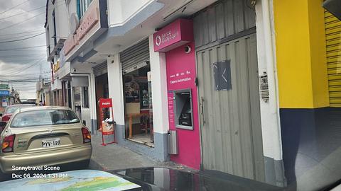 Caixa eletrônico do Banco Guayaquil