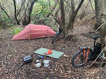 Camp by the beach