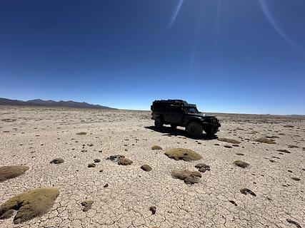 Campo tranquilo a 500 m do Caminho Colca k.