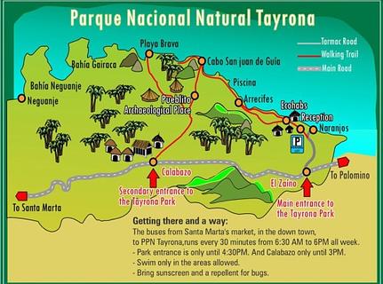 El Zaíno (Entrada Principal ao Parque Nacional Tayrona)