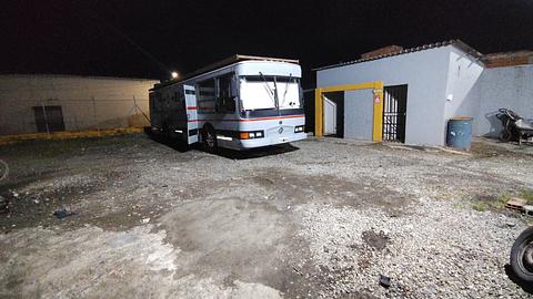 Estacionamento em antiga estação