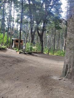 Estacionamento para Mirrador/Cerro Belvedere e cachoeira