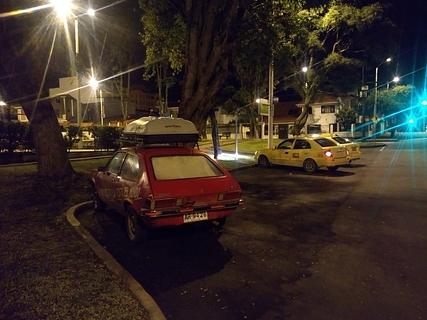 Estacionamento no Parque Las Candelas
