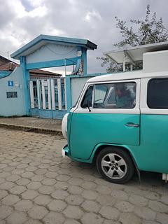 estacionamiento termales de Tufiño
