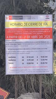 Fechamento da Estrada 3N