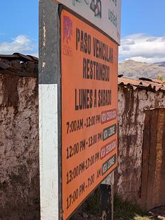 Fechamentos Diários de Estrada - Zurite (Andenes)-Huarocondo
