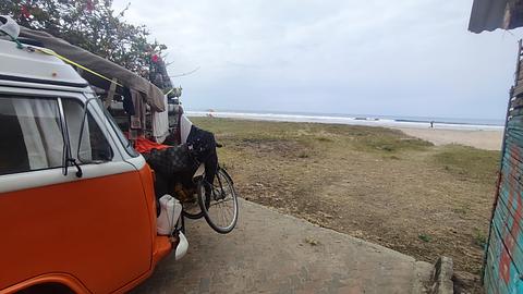 Frente da praia