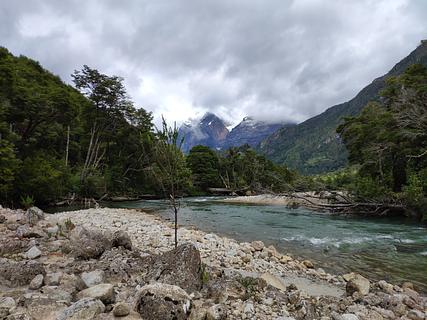 Glacier-View at Rio Exploradores