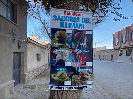 Heladeria sabores de Illimani