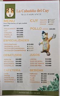 La Cabañita del Cuy