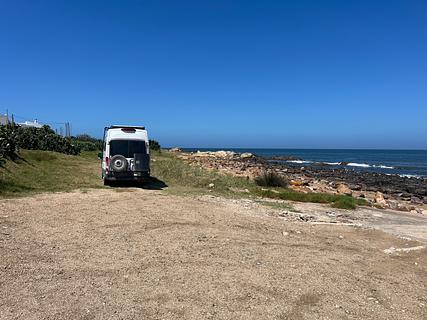 Lugar deslumbrante na praia