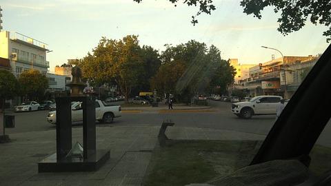 Lugar para dormir al frente de la YPF