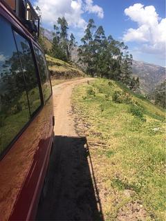 Nice view on top of the road