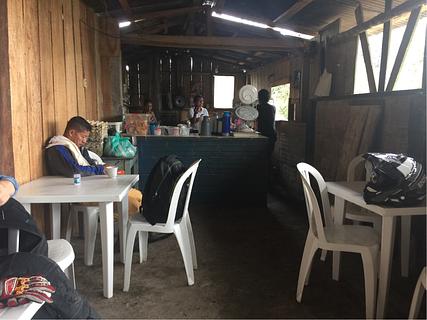 Parada de cafeteria de luxo Premiere