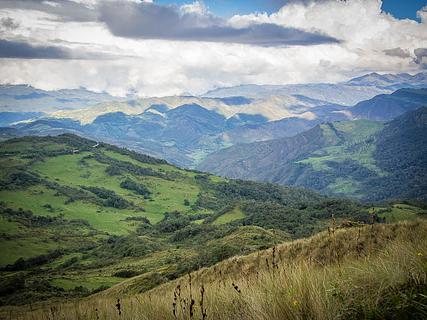 Passo da montanha Calla Calla