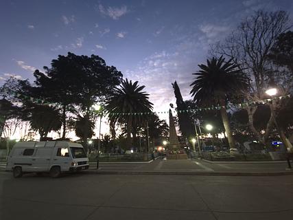 Plaza principal de Padilla