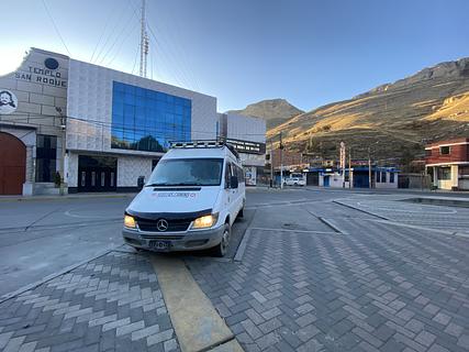 Praça para camping de carro