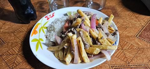 Restaurante ao entrar/sair de Jatunpampa