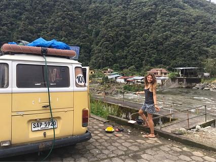 River wild camp