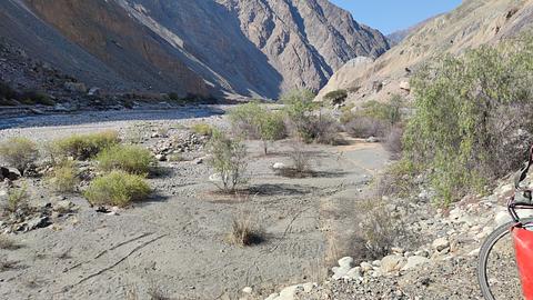 Riverside wild camp