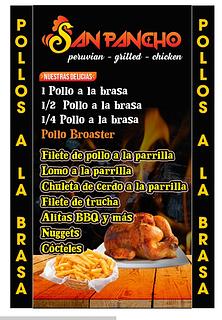 San Pancho peruvian grilled chicken