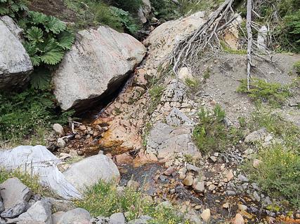 Stream next to Road