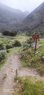 trilha mais próxima da Laguna 69