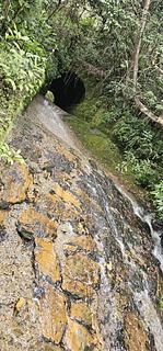 Túnel cascada de los enamorados.