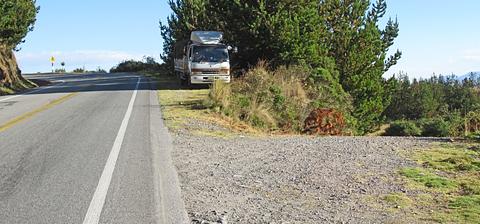 Wild Camp 32 km S. de Abancay