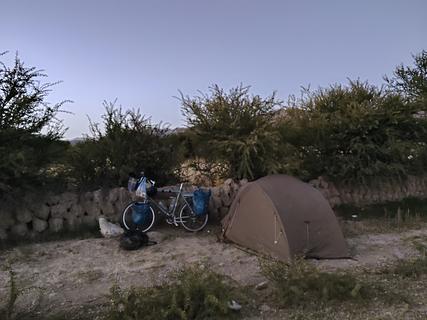 Wildcamping Behind Football Field